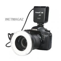 Aputure Amaran Halo AHL-HN100 CRI 95+ LED Macro Ring Flash Light for Nikon DSLR