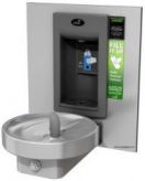 Питьевой комплекс: фонтанчик и аппарат для наполнения бутылок Oasis M140REBF hands free
