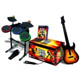 Sony PlayStation 2 Slim + Guitar Hero: World Tour Bundle