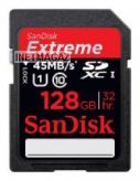 Sandisk Extreme SDXC UHS Class 1 45MB/s 128GB - 300X