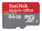 Sandisk Mobile Ultra microSDXC UHS-I 64GB 45MB 300X