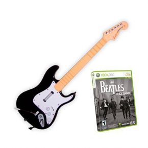 Гитара проводная RockBand + Beatles (Xbox 360)