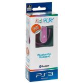Детская Bluetooth гарнитура Kidz Play для PS3 (розовая)