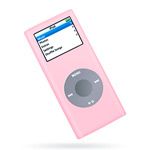 Apple iPod Nano Чехол для Apple iPod Nano силиконовый - розовый