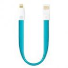 Apple USB-кабель для подключения Apple iPhone 6 Plus к компьютеру - Deppa - плоский с магнитом - Blue