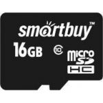 Micro SD Карта памяти Micro SDHC - SmartBuy - Class 10 - 16GB