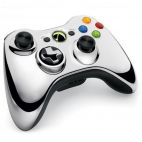 Microsoft Xbox 360 Wireless Controller Chrome Series (серебряный)