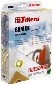Пылесборник Filtero sam 01 (4) Экстра  FILTERO
