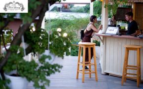 Готовое сборное летнее кафе из дерева