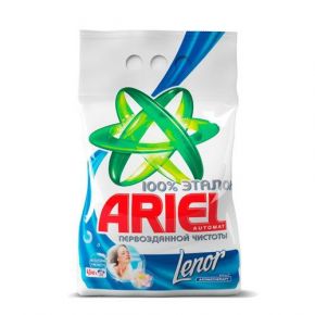 Стиральный порошок Ariel автомат 4,5кг. lenor fresh Ariel