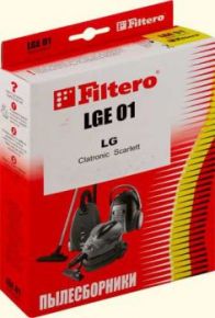 Пылесборник Filtero LGE 01 (4) Эконом  FILTERO