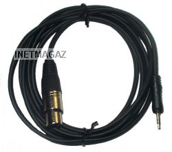 Audio кабель mini 3.5mm jack - xlr 3 pins штекер 15 метров