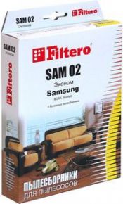 Пылесборник Filtero SAM 02 (4) Эконом  FILTERO