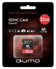 Карта памяти Qumo Sd card 32gb class 10 (qm32gsdhc10) Qumo
