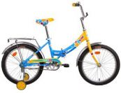 Велосипед FORWARD ALTAIR City girl 20 Compact  желтый/синий FORWARD