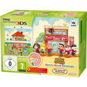 New Nintendo 3DS Белый + Игра Animal Crossing: Happy Home Designer