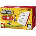 Nintendo 2DS White &amp; Red + New Mario Bros 2