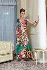 Top Design Яркое стильное платье TopDesign РА4 21