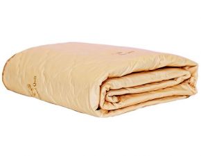 Одеяло верблюжья шерсть облегченное, 200x220 см.