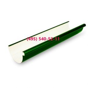 Водосточный желоб RAL-6005 (зеленый) 2м Ф-175мм