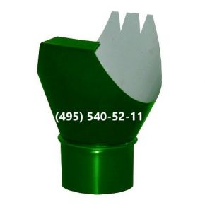 Воронка водосборная выпускная RAL-6005 (зеленый) Ф-150мм