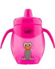 Детский поильник Adiri Penguin Trainer Pink, 250 мл.