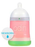 Бутылочка Adiri NxGen Newborn Pink (0-3 мес., 163 ml)     Арт. AD004PK-1965C