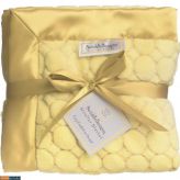 Детский плед SwaddleDesigns Stroller Blanket Yellow Puff Circle
