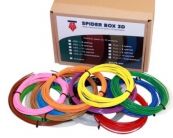 ABS и PLA Пластик для 3D ручек. НАБОРЫ разных цветов Spider Box PLA-6 по 10 м. 6 цветов
