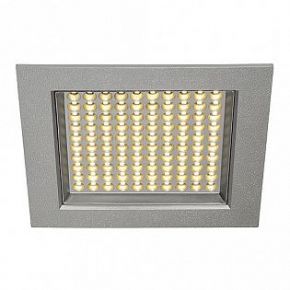 SLV Светильник встраиваемый Ledpanel 100 SMD LED 6.5Вт, 3000К, 500lm, 90°, серебристый 162484