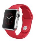 Apple Watch 38mm Stailnless Steel Case with Sport Band - Red (Красный спортивный ремешок) MLLD2