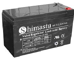Герметизированный свинцово-кислотный аккумулятор SHIMASTU NP2.2-12(2,2Ач 12В)