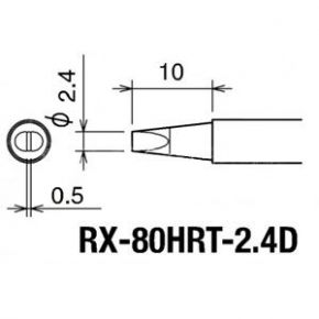 Паяльное жало Goot RX-80HRT-2.4D