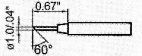 Жало Pro'sKit 5SI-216N-1C (скос 60 град. диам. 1 мм)