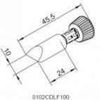 Жало паяльное 102CDLF100