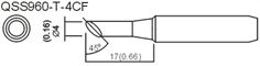 Насадка паяльная QSS960-T-4CF