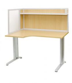 Стол для офиса с эргономичной столешницей АРМ-4425-Л