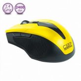 Мышь CBR CM-547 USB Yellow CBR