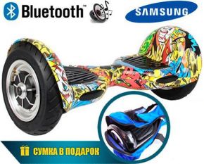 Гироскутер SMART BALANCE 10" Hip-Hop+Bluetooth+Колонки+Пульт