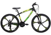 Велосипед Ray black/green 27.5 " на литых дисках "