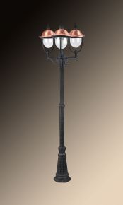 Arte Lamp Садово-парковый светильник Arte Lamp Barcelona A1486PA-3BK