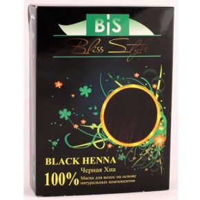 Хна черная (BLACK HENNA), 100 г Bliss Style Indibird Индия