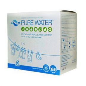Стиральный порошок Pure Water 1 кг. Pure Water Россия