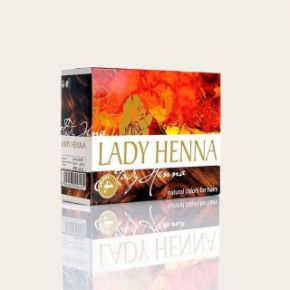 Травяная краска для волос "Каштановая", 6х10г. Lady Henna lady Henna Индия