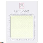 Детская простынь Fitted Crib Sheet Lt. KW w/KW Dots