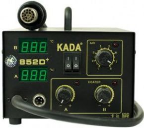 Станция паяльная KADA 852D+(фен+паяльник)