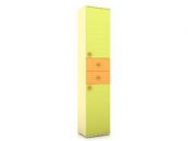 Пенал с 2 выдвижными ящиками Фруттис 503.070 цвет жёлтый/манго/лайм Любимый Дом