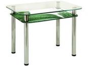 Стеклянный стол для кухни 3.4 ДП12 Мебель из Стекла