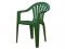 Кресло пластиковое Милан цвет зеленый Агригазполимер