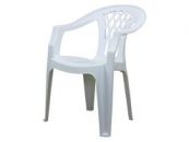 Кресло пластиковое Сильви цвет белый Агригазполимер